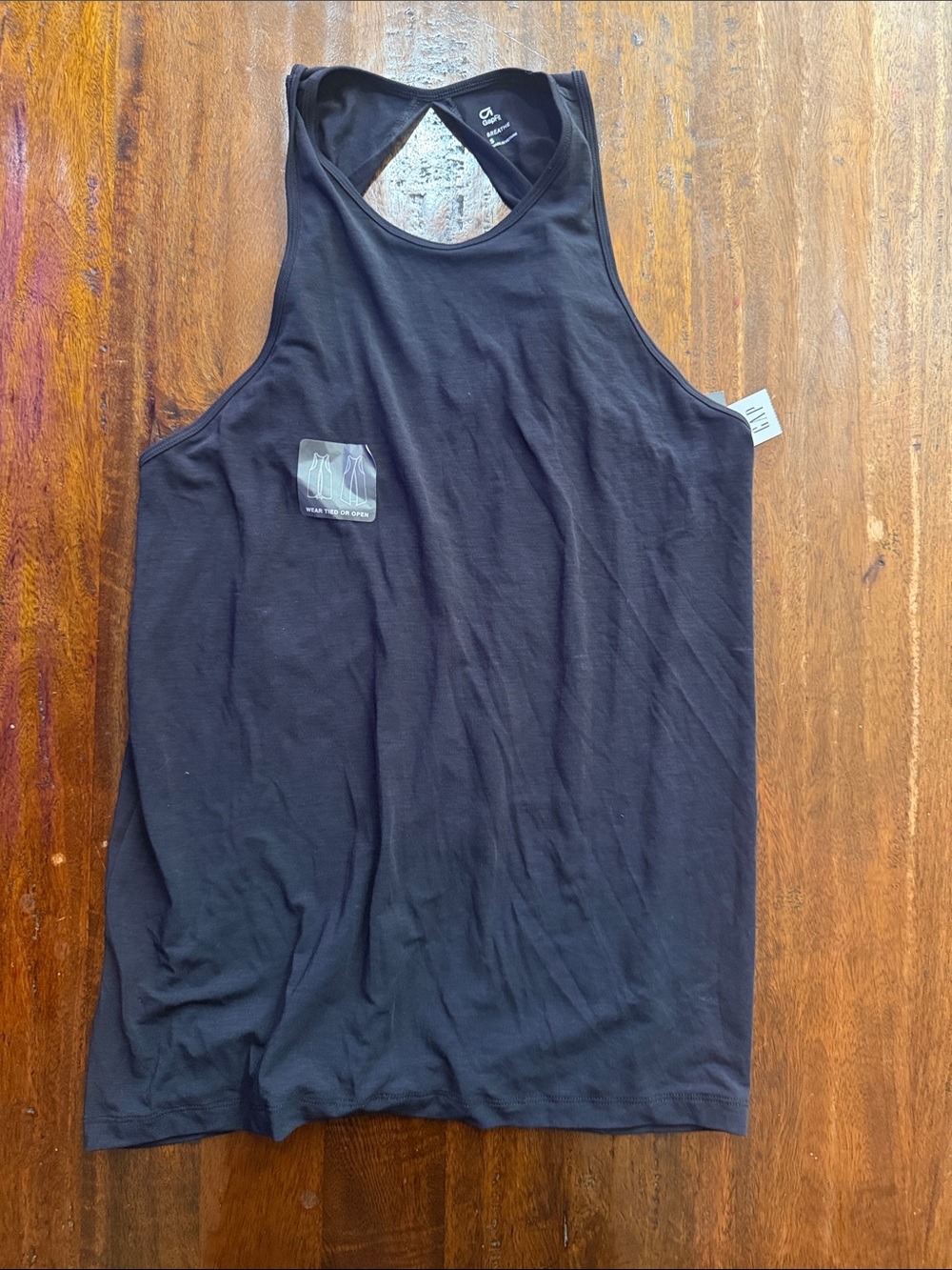GAP Black Diamond Tie Back Tank